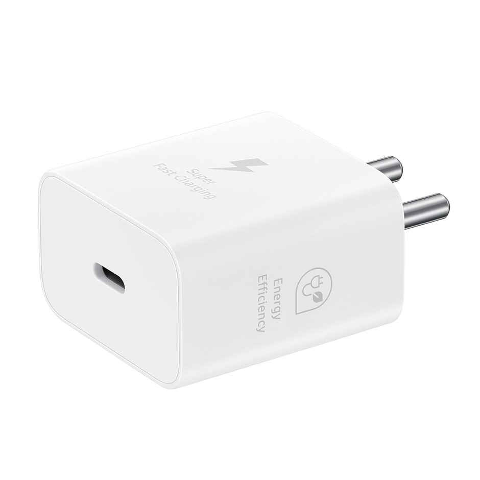 Samsung Original 25W Type-C Travel Adaptor With Cable White