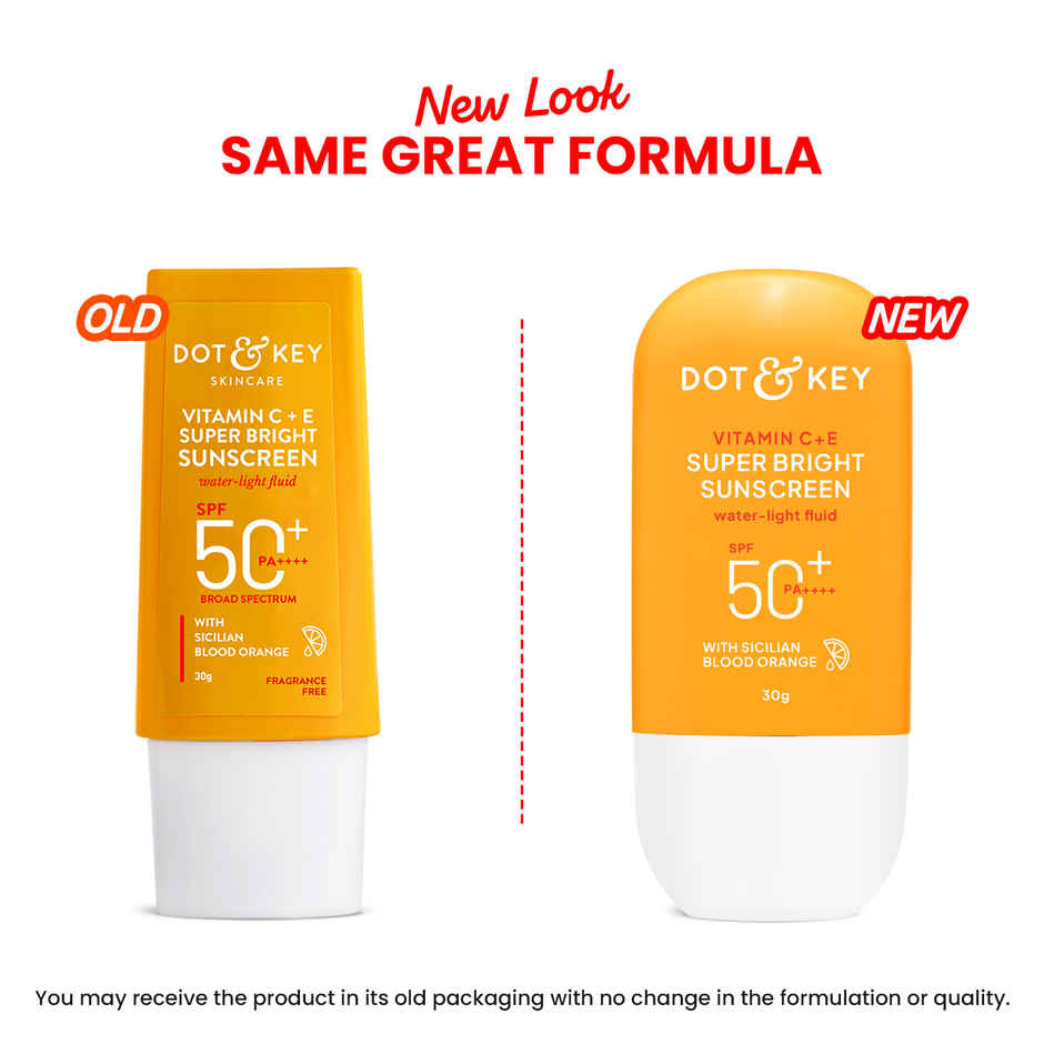 Dot & Key Vitamin C + E Super Bright Sunscreen SPF 50+ PA++++