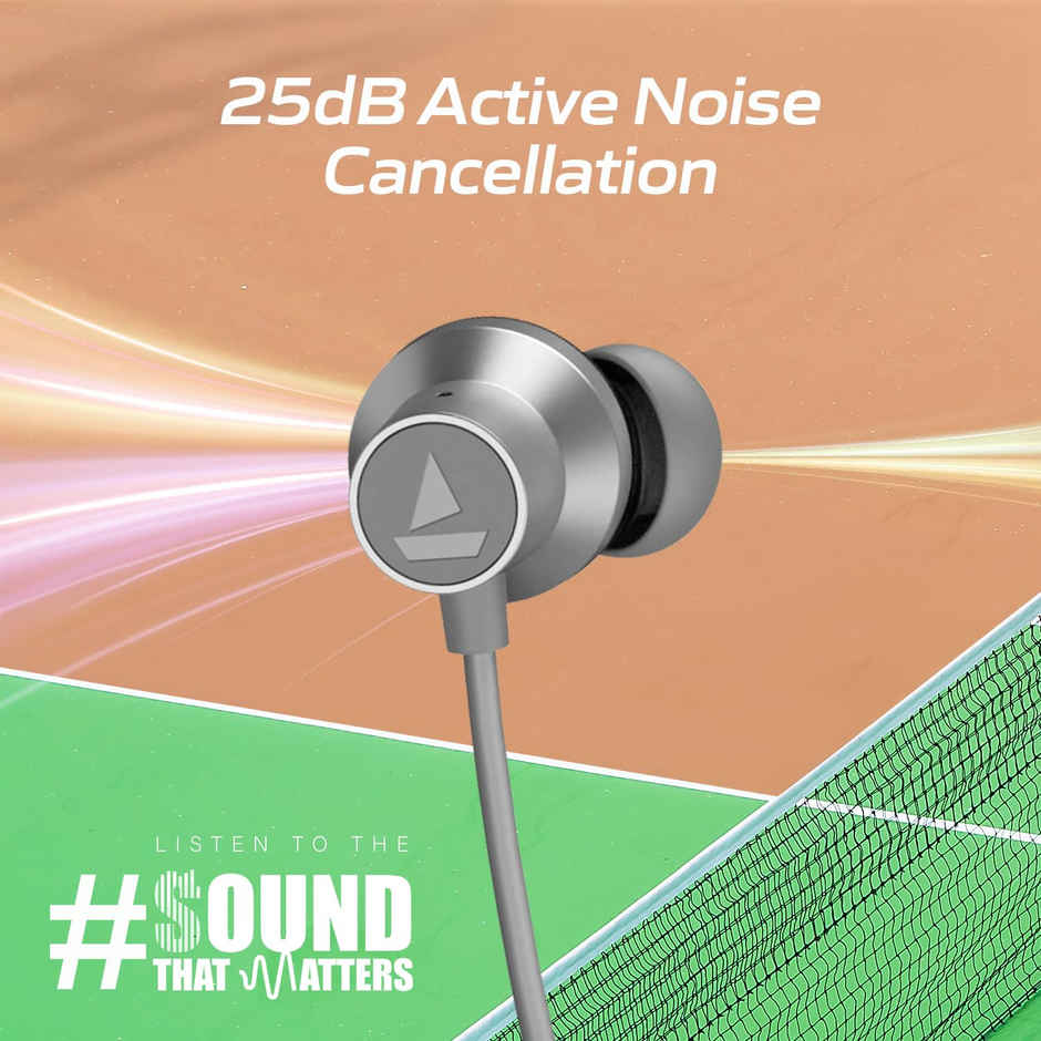 boAt Rockerz 280 ANC w/Crystal Bionic Sound Powered by Dirac Opteo(Funky Grey)