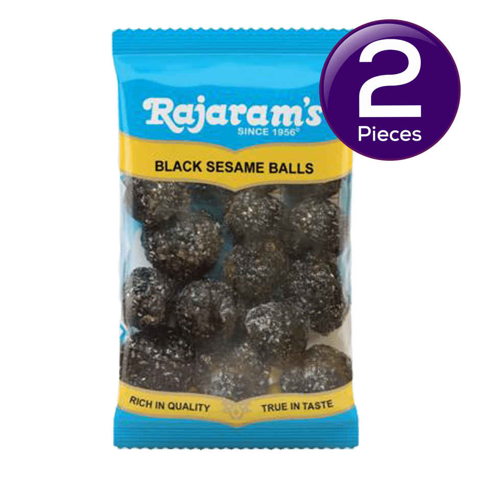 Rajaram's Black Sesame Balls - Chikki Combo