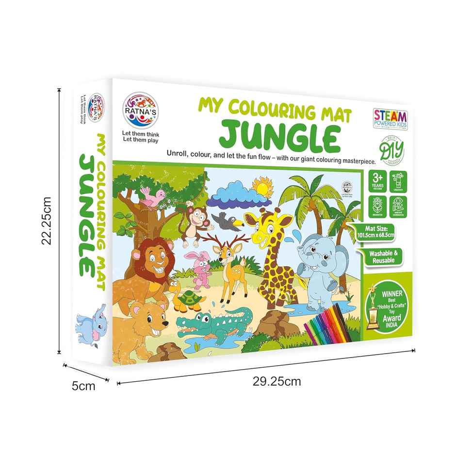 Ratna's My Colouring Mat Jungle