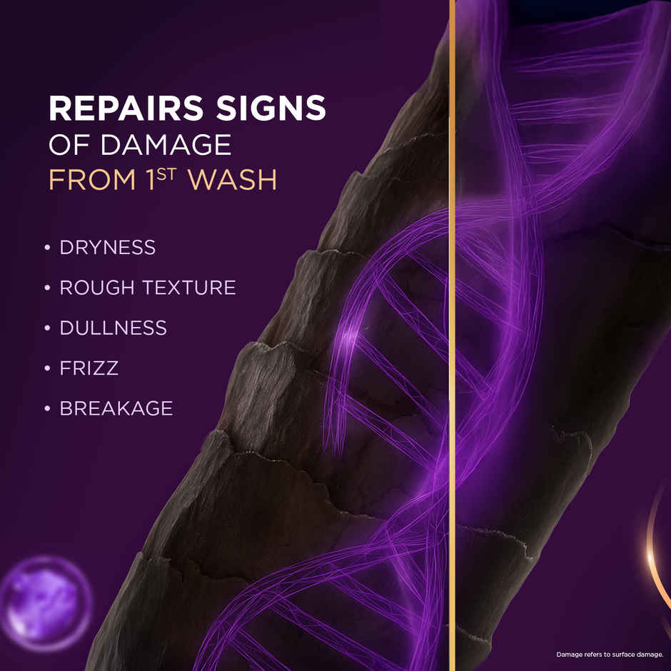 Livon Keratin Shampoo for Women & Men | Repairs Damaged Hair|Smooth & 5x Stronger Hair|No Parabens