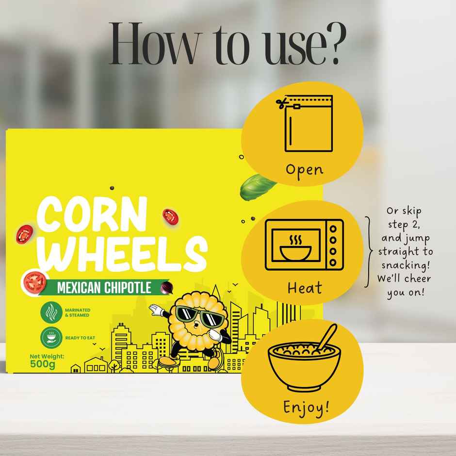 Tadaa Sweetcorn Marinated Cob Mexican Chipotle