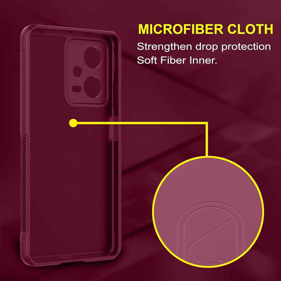 Zapcase Back Cover for Redmi Note 12 5G, Poco X5 5G | Magic-Plum