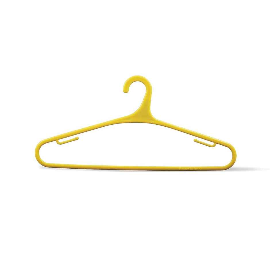 Happy to Hang Teeser Polypropylene Hanger, Pack Of 6