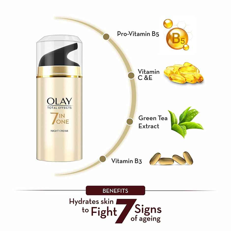 Olay Total Effect 7 In 1 Anti Ageing Night Skin Cream