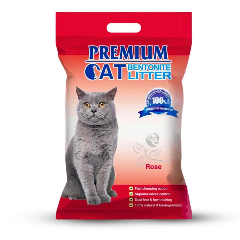 Pets Empire Natural Scoopable Bentonite Ball Cat litter , Rose Scent 0xc000bd7458 Assorted