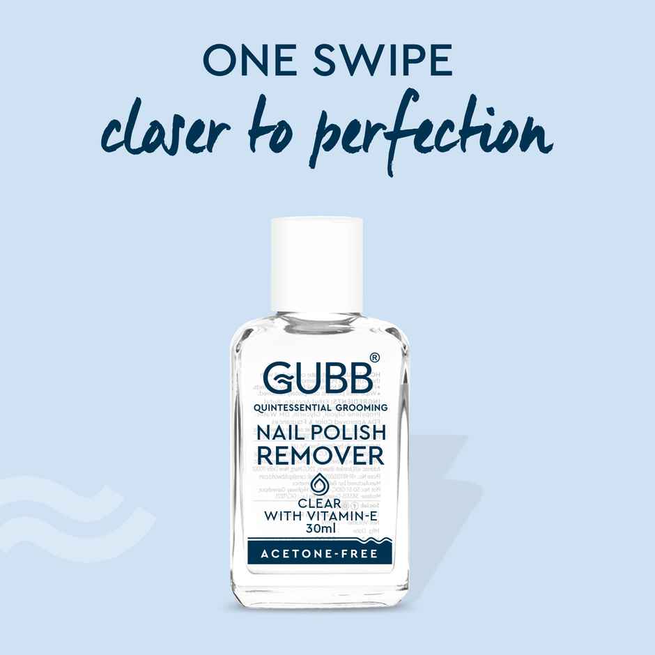 GUBB Nail Polish Remover | Clear