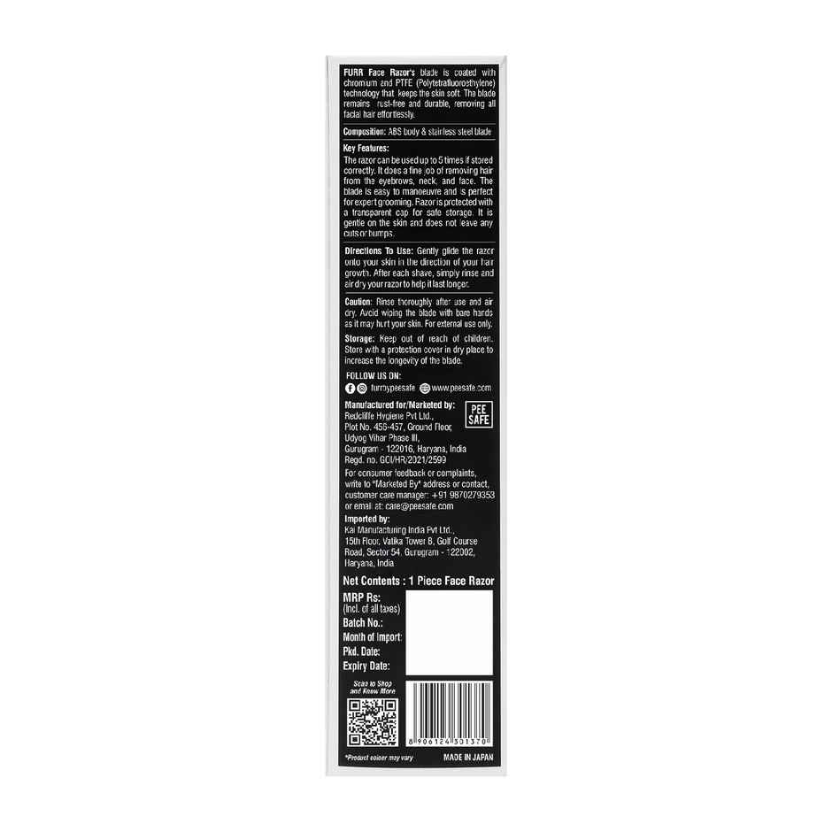 FURR  Reusuable Face Razor