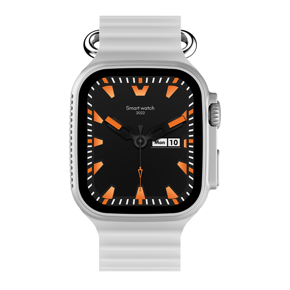 Fire-Boltt Warrior Smartwatch | 1.96" AMOLED Display | BT Calling - Grey