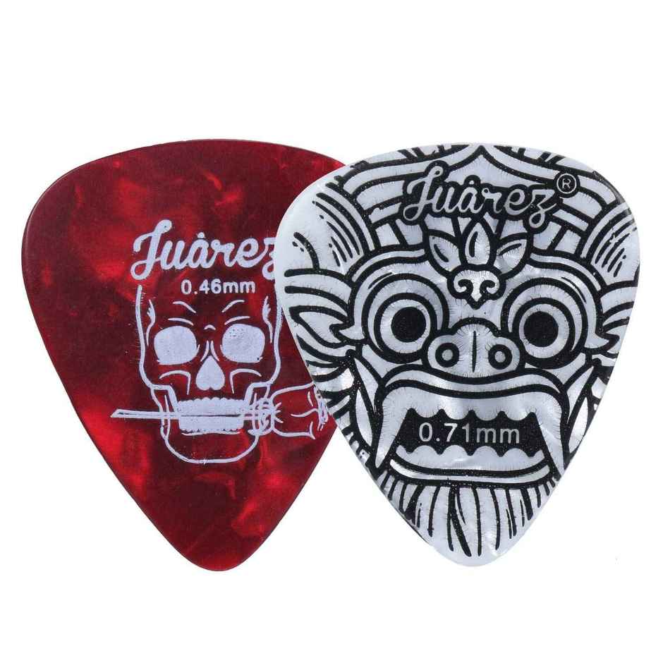 Juarez Acoustic Guitar Accessory 6 String & 2 Pick Set