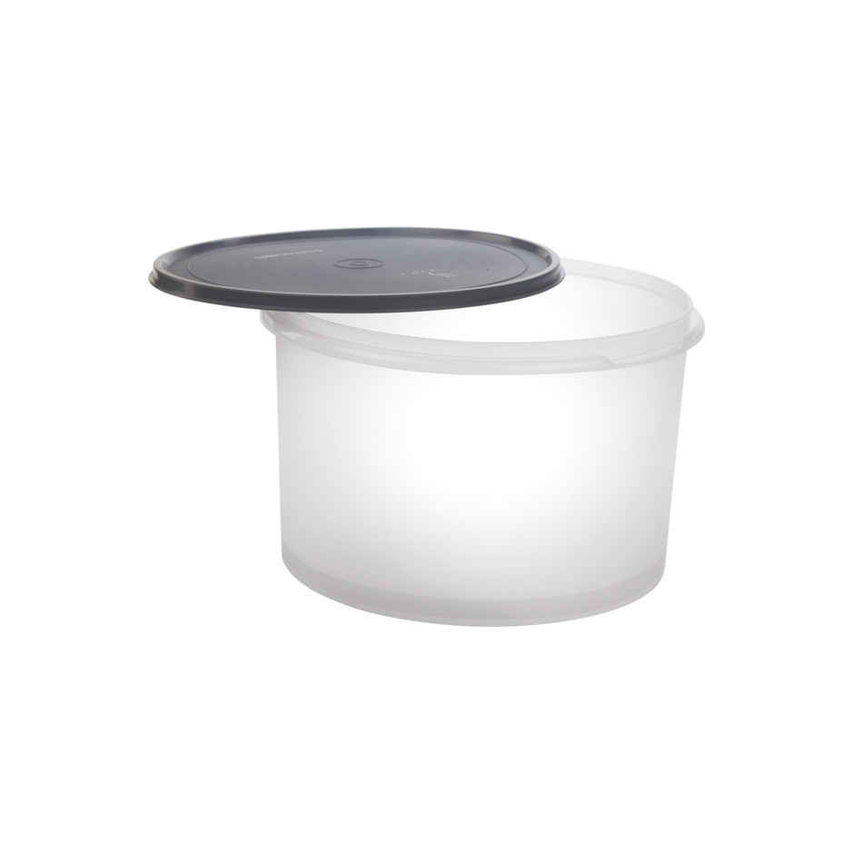 Joyo Fresherware Round Plastic Container | BPA Free | For Rice, Dal, Atta & Flour | Assorted