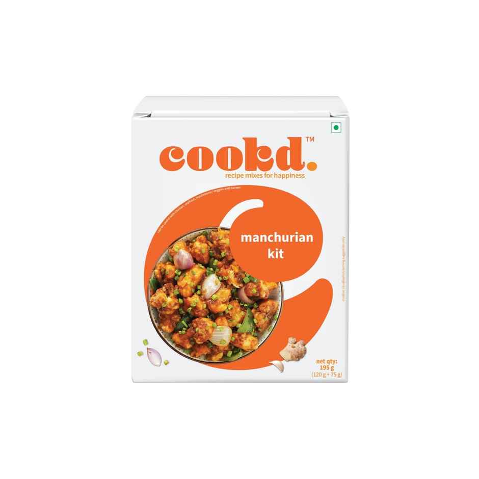 Cookd Black Pepper Kit (195g) & Cookd Manchurian Kit (195g) Combo