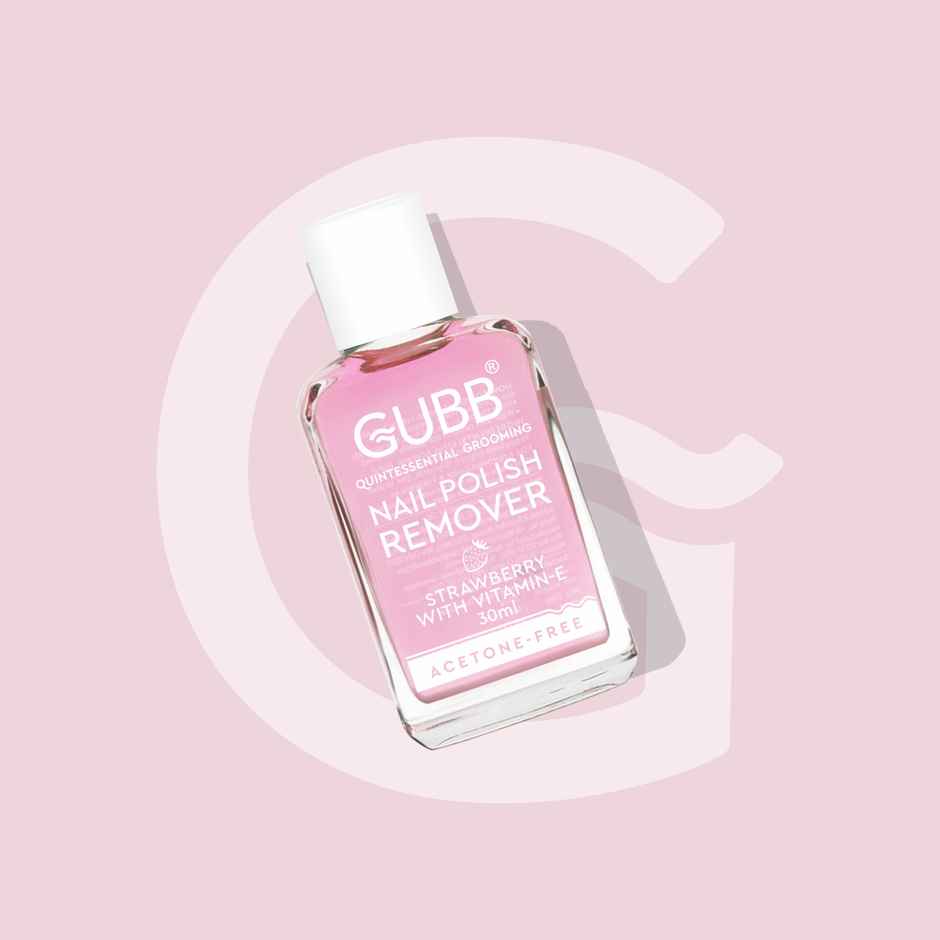 GUBB Nail Polish Remover | Strawberry