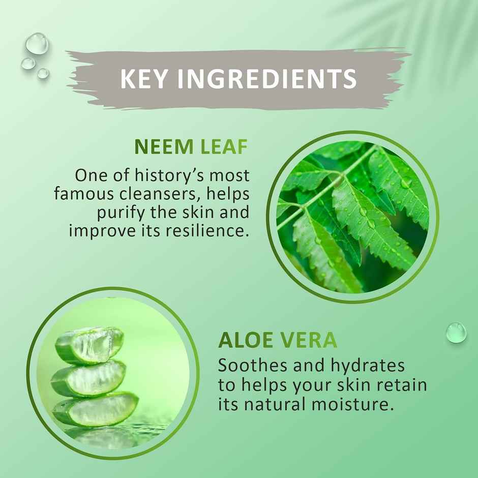 Alite Neem & Aloe Vera Face Wash | Deep Cleansing | Acne Control | Natural Care for Clear Skin