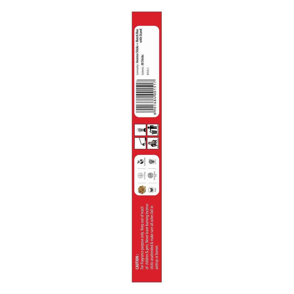 Hari Darshan Bamboo Less Incense Sticks - Oudh Rose - 30 Sticks