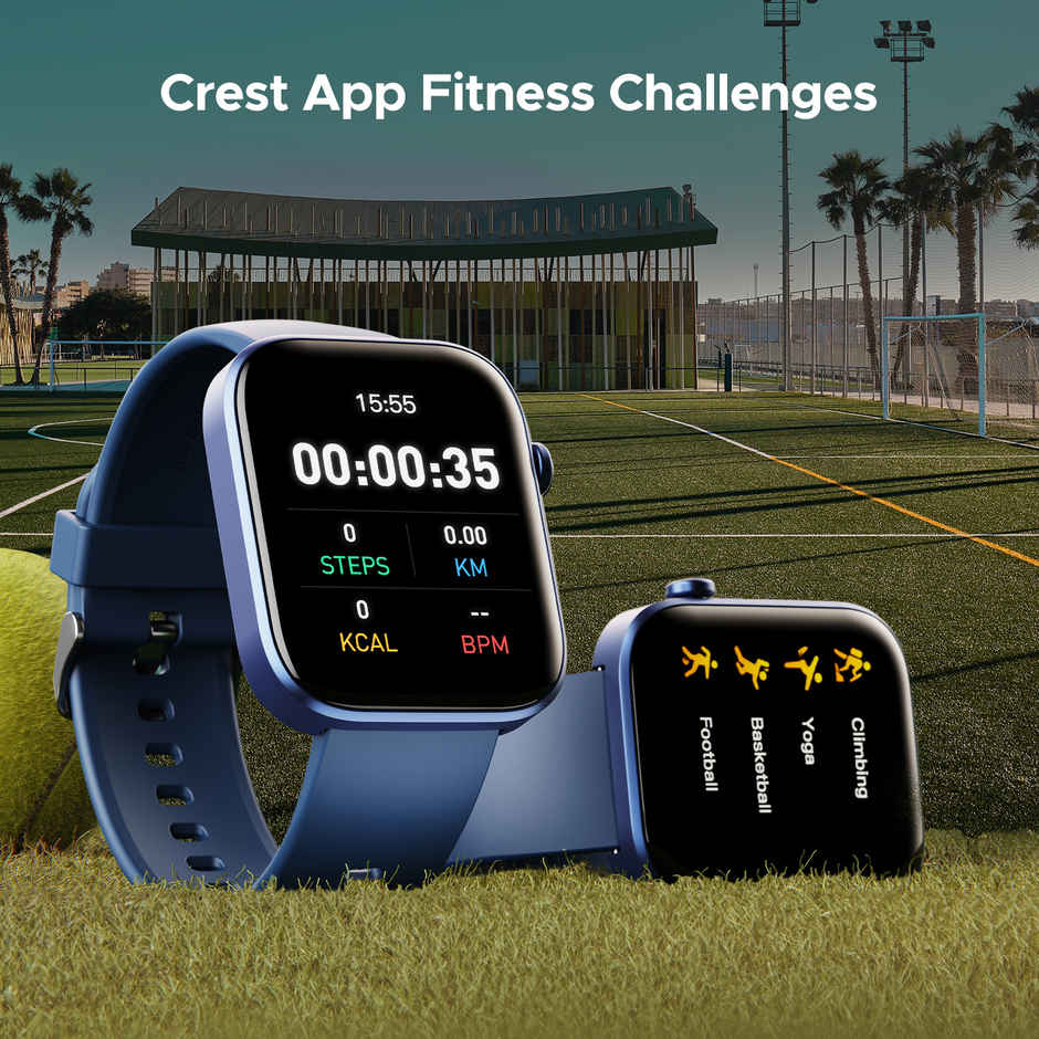 boAt Storm Call 3 Smartwatch | 1.83" Display | BT Calling - Dark Blue