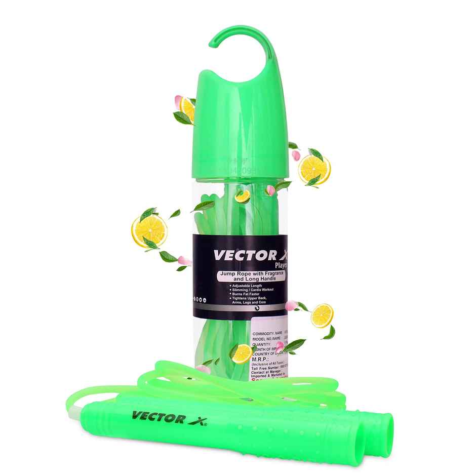 Vector X Player Skipping Rope With Fragrance | Green