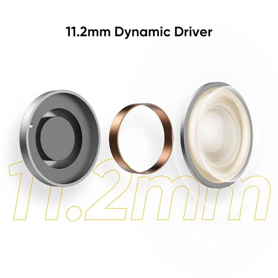 realme Earphones 2 Neo Wired Earphone with mic, 3.5mm Audio Jack - Black