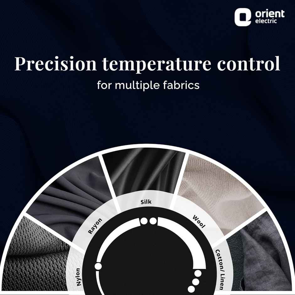 Orient electric Gusto heavy weight Iron for clothes | 1100 Power