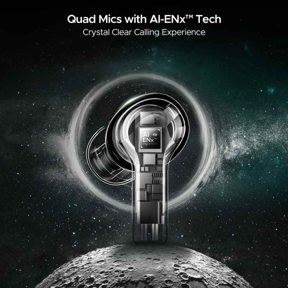 boAt Nirvana Space With 360 Spatial Audio, Anc(~32Db), 100Hrs Playback, Asap Charge