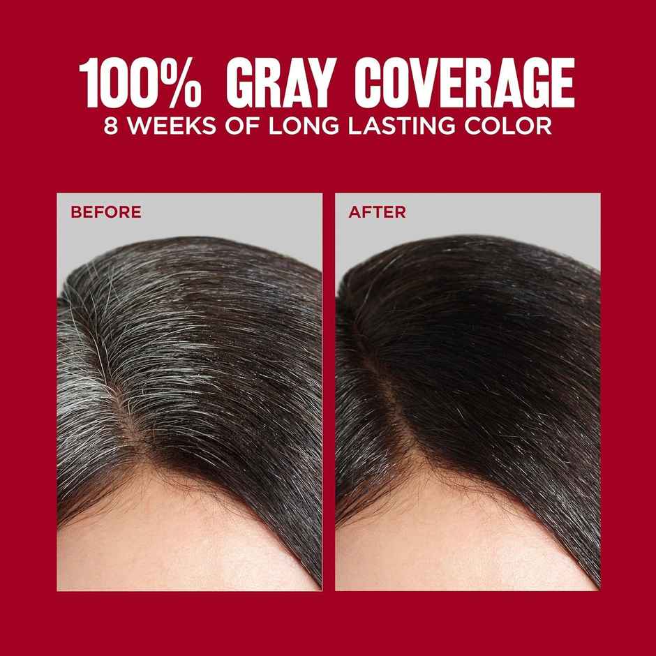 Revlon Colorsilk Hair Color with Keratin - Dark Mahogany Brown 3RB