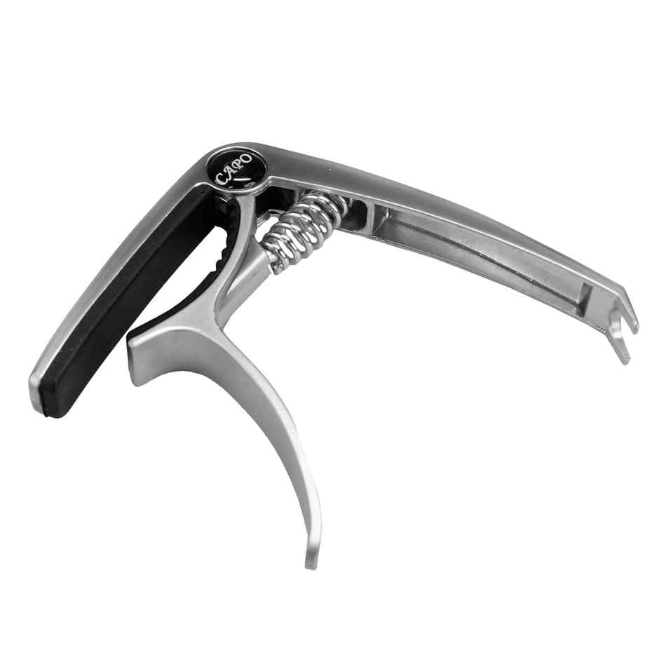 Kadence Metal Capo - Guitar Capo with Bridge Pin Remover