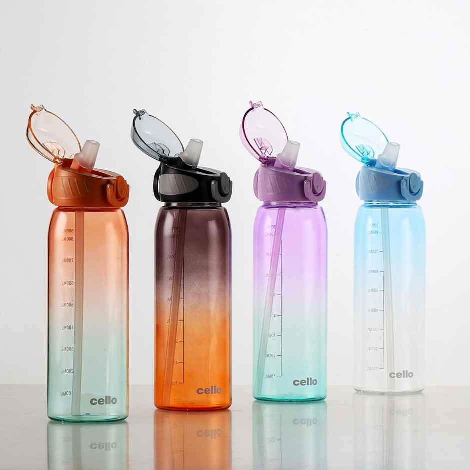 Cello Inspire Water Bottle 900ml (Assorted)