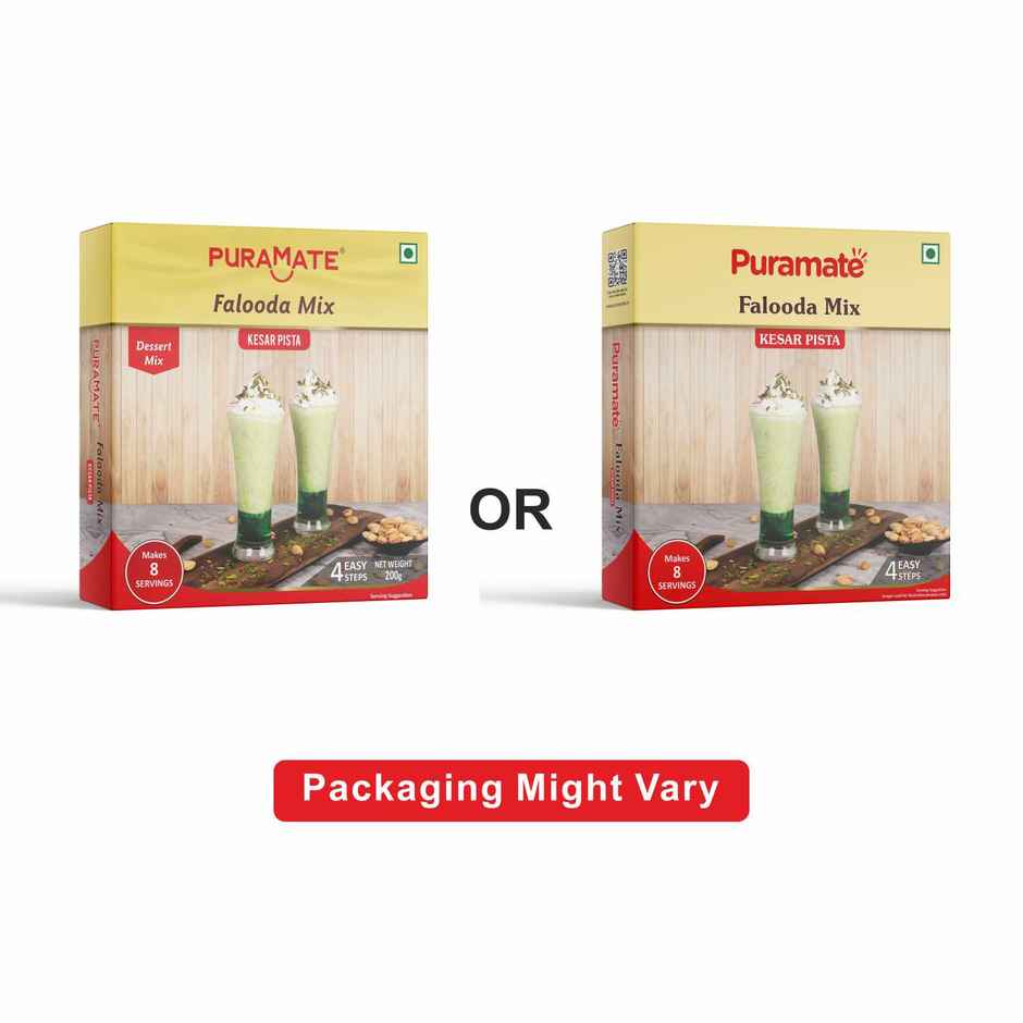 Puramate Falooda Mix Kesar Pista