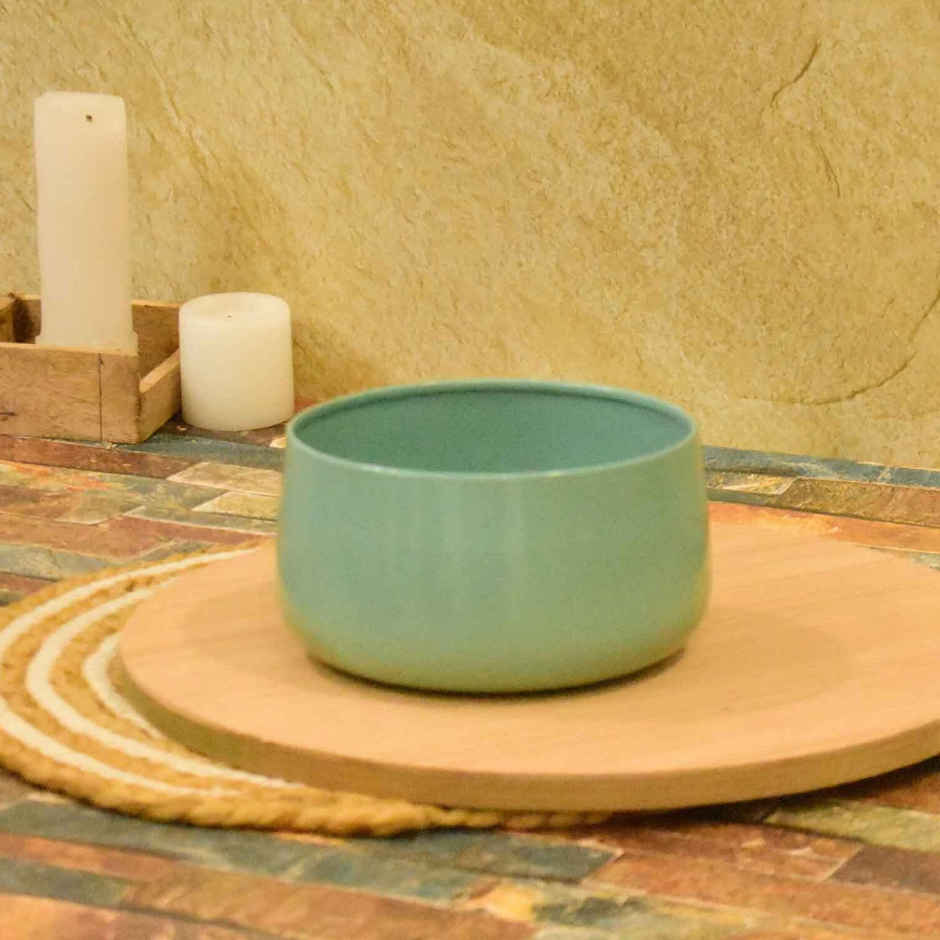 Casacraft by Pepperfry Desk Pot | Mint Green