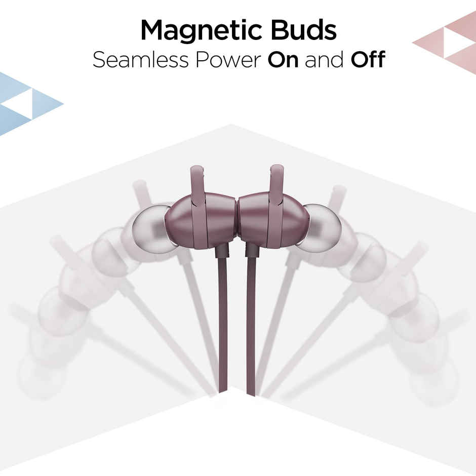 boAt Rockerz 255 Max Bt Neckband W - 60H Playtime Eq Modes Power Magnetic Earbuds Maverick Maroon