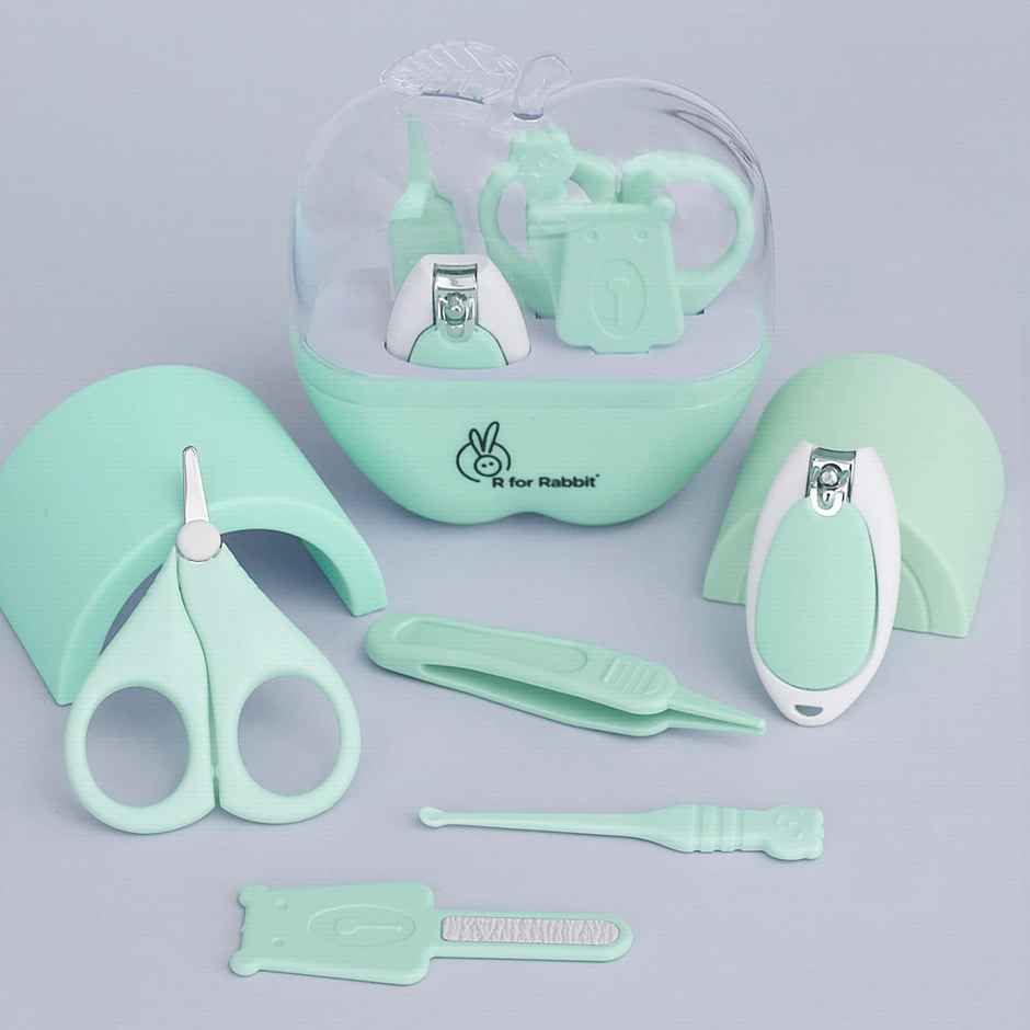R for Rabbit Stylo Apple Baby Manicure Set Green