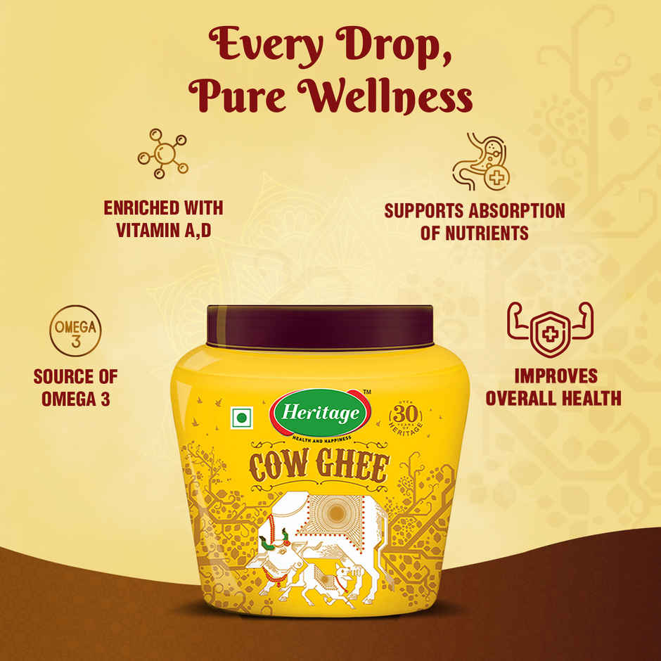 Heritage Cow Ghee | Jar