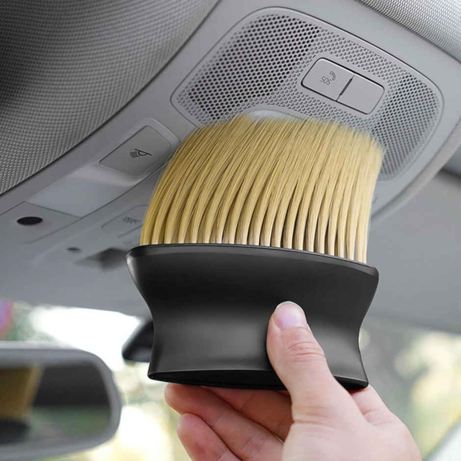 SE7EN Cleaning Brush for Car Interior - Soft Bristle Cleaner for AC Vent & Dashboard