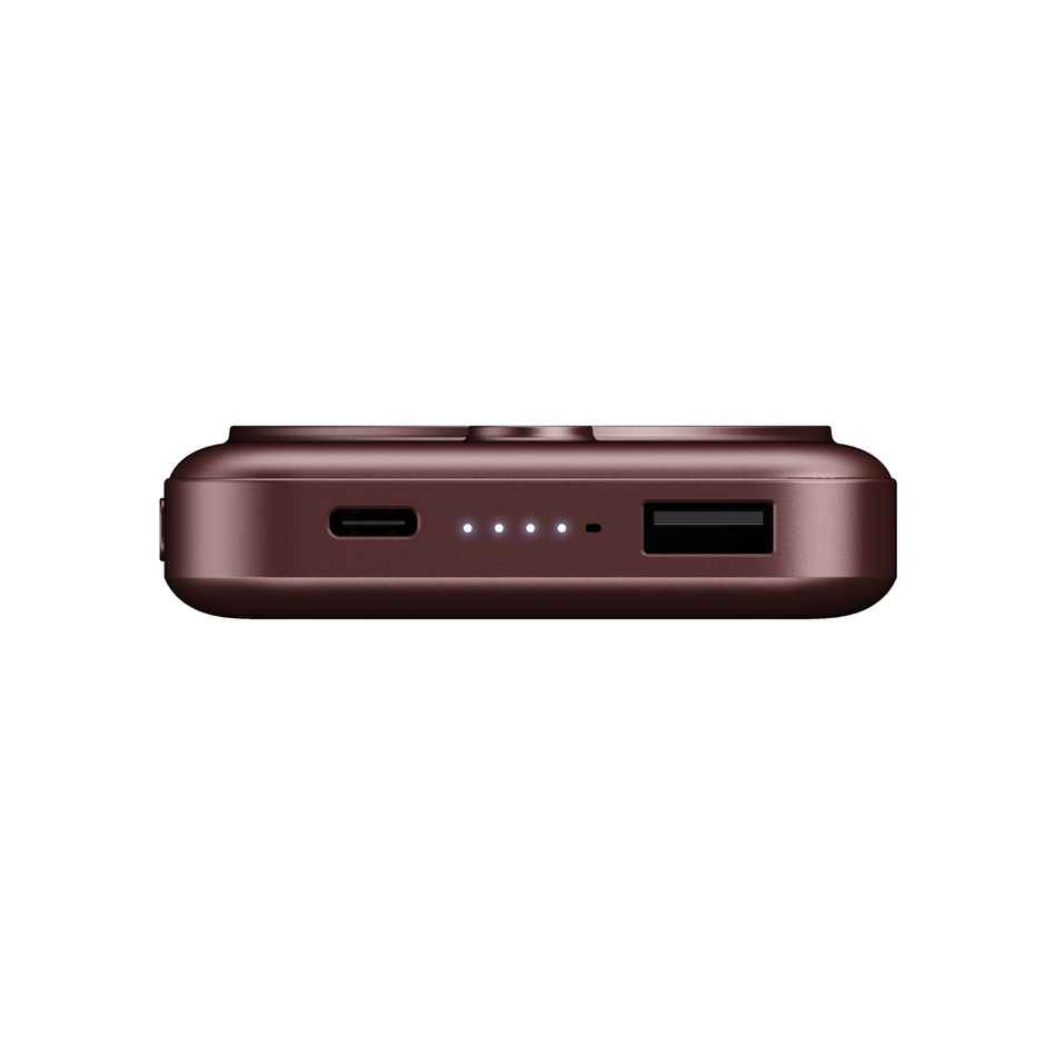 boat EnergyShroom PB331 MagnaCharge Wireless Powerbank | Wine Red