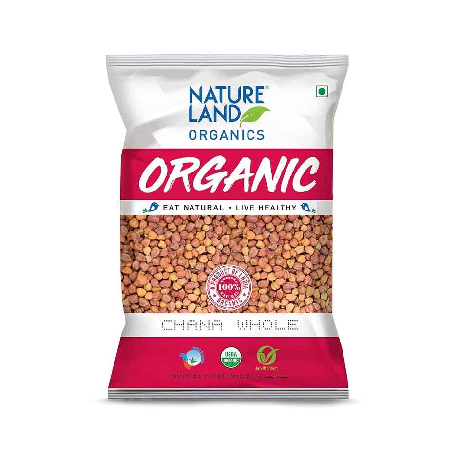 Natureland Organics Kala Chana Whole 