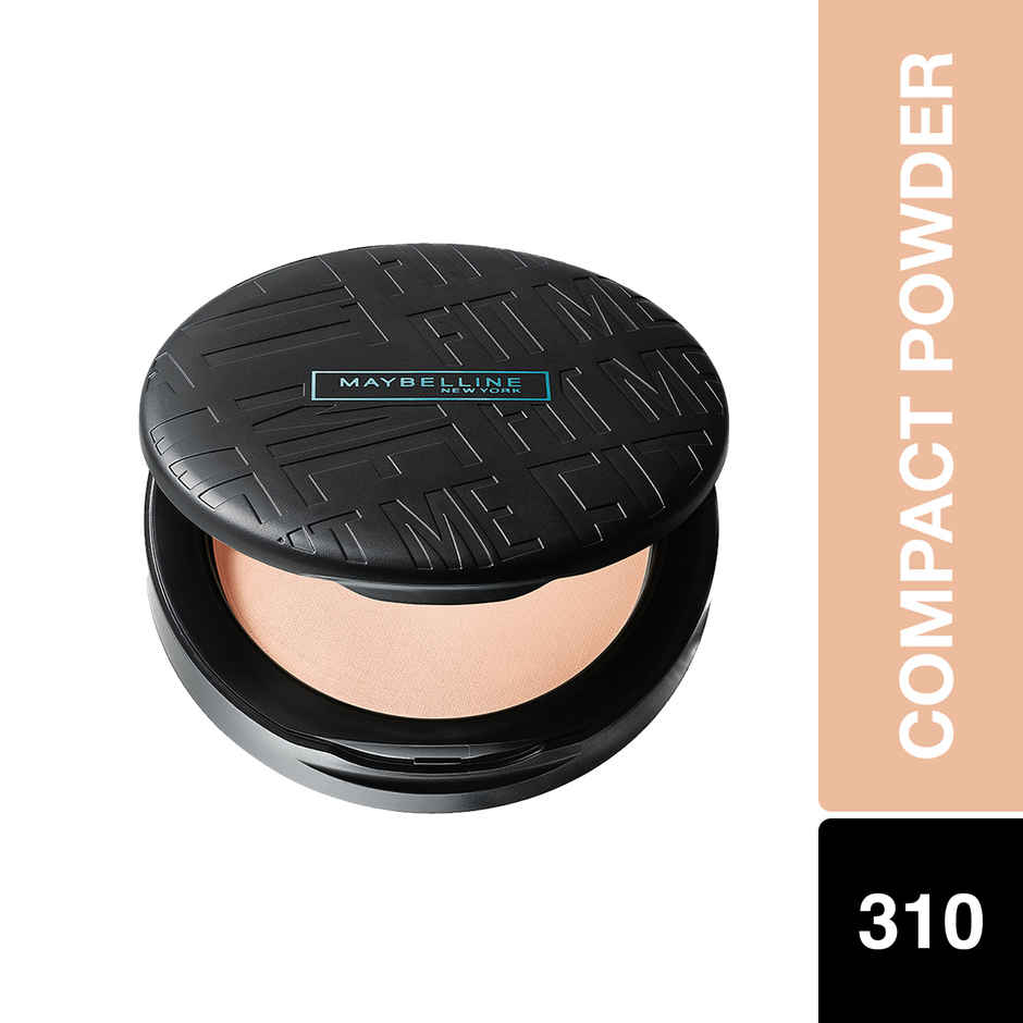 Maybelline New York Fit Me Matte + Poreless Compact Powder With SPF 32 | 310 Sun Beige