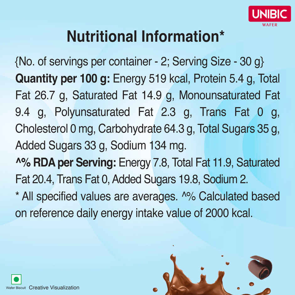 UNIBIC Cookies Wafer Rich Choco