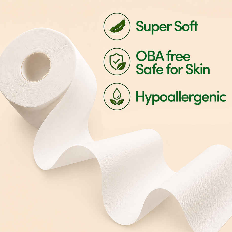 The Honest Home Company Toilet Roll (2 Ply) - Pack of 8