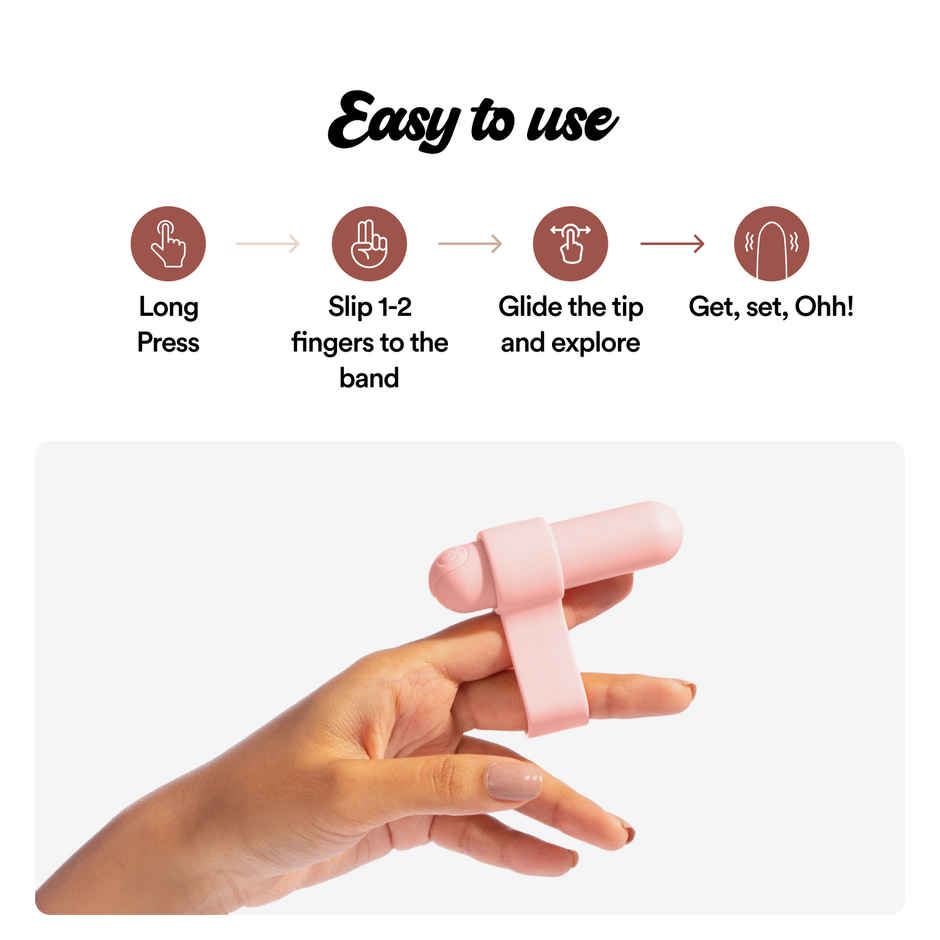 Bold Care Sparkle 4 Bullet Targeted Electric Rechargeable Waterproof Massager