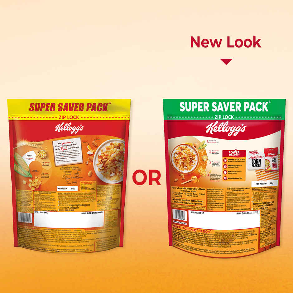 Kellogg's Almond and Honey Corn Flakes