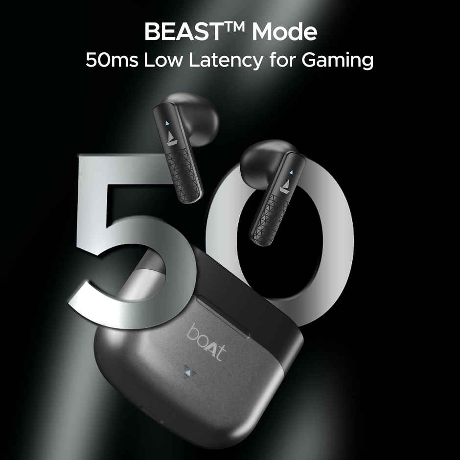 boAt Airdopes 91 Prime - Sonic Silver