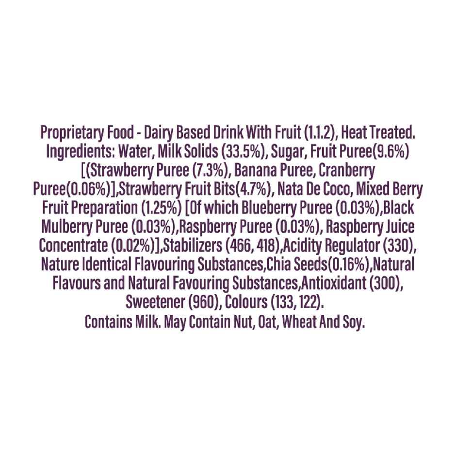 Sunfeast Berry Smoothie with Chia Seeds