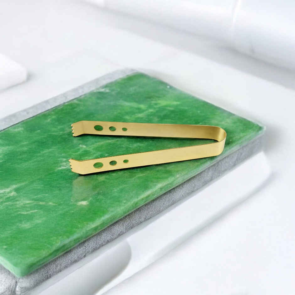 Happyware Ice Tong Stainless Steel - Gold