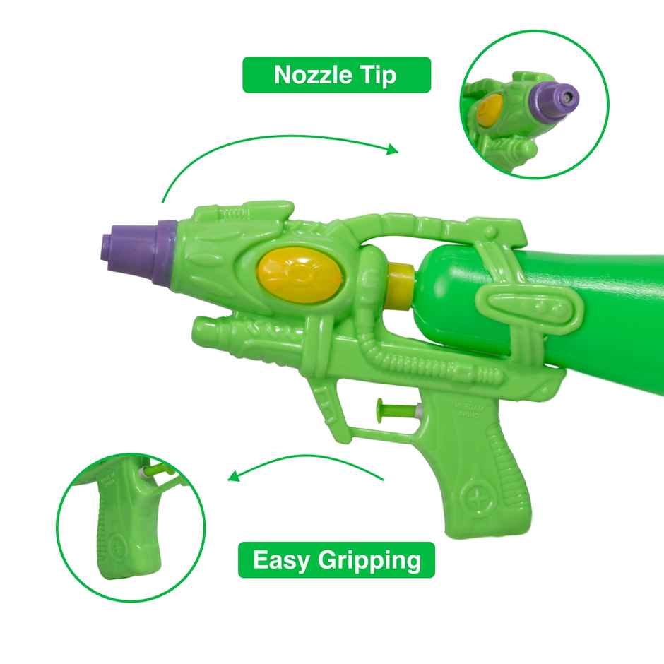 Tom Uncle Medium Holi Water Pichkari | Green