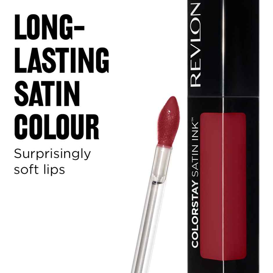 Revlon Colorstay Satin Ink Liquid Lip Color-Silky Sienna