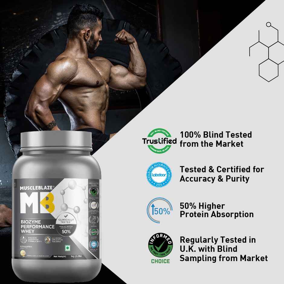 Muscleblaze Biozyme Performance Whey Protein
