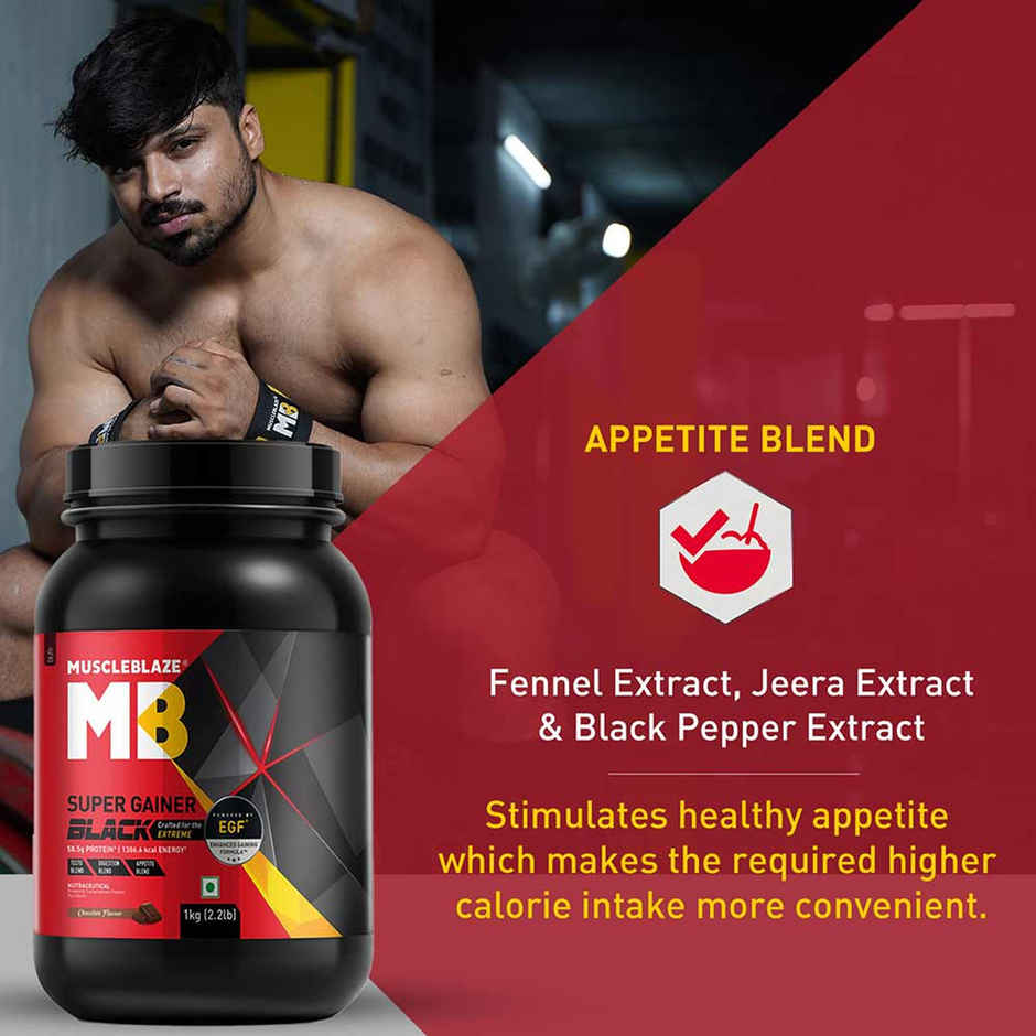 Muscleblaze Super Gainer Black (Chocolate)