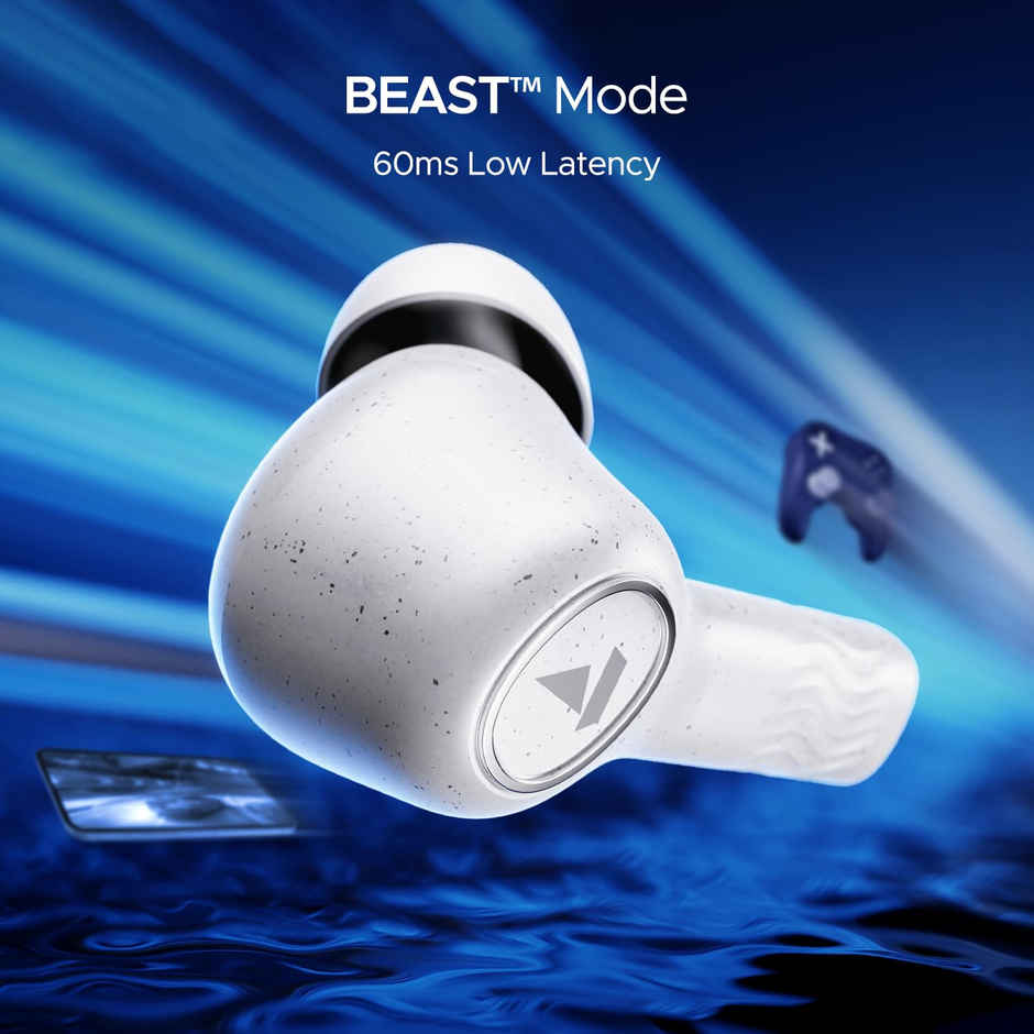boAt Nirvana Ion ANC TWS Earbuds w/ 120H Playtime, ANC upto 32dB & In-Ear Detection (Quartz White)