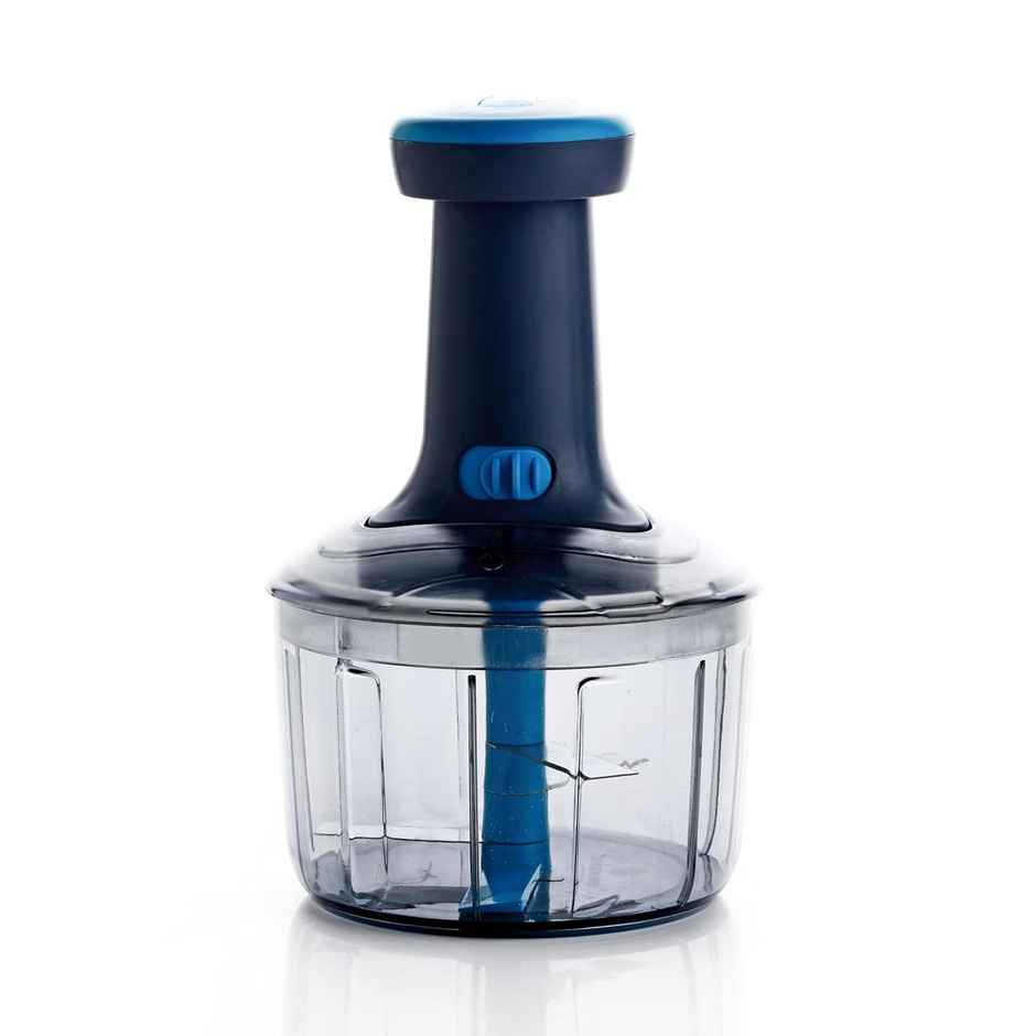 Ganesh Manual Hand Press Bingo Push Chopper With 3 Blades